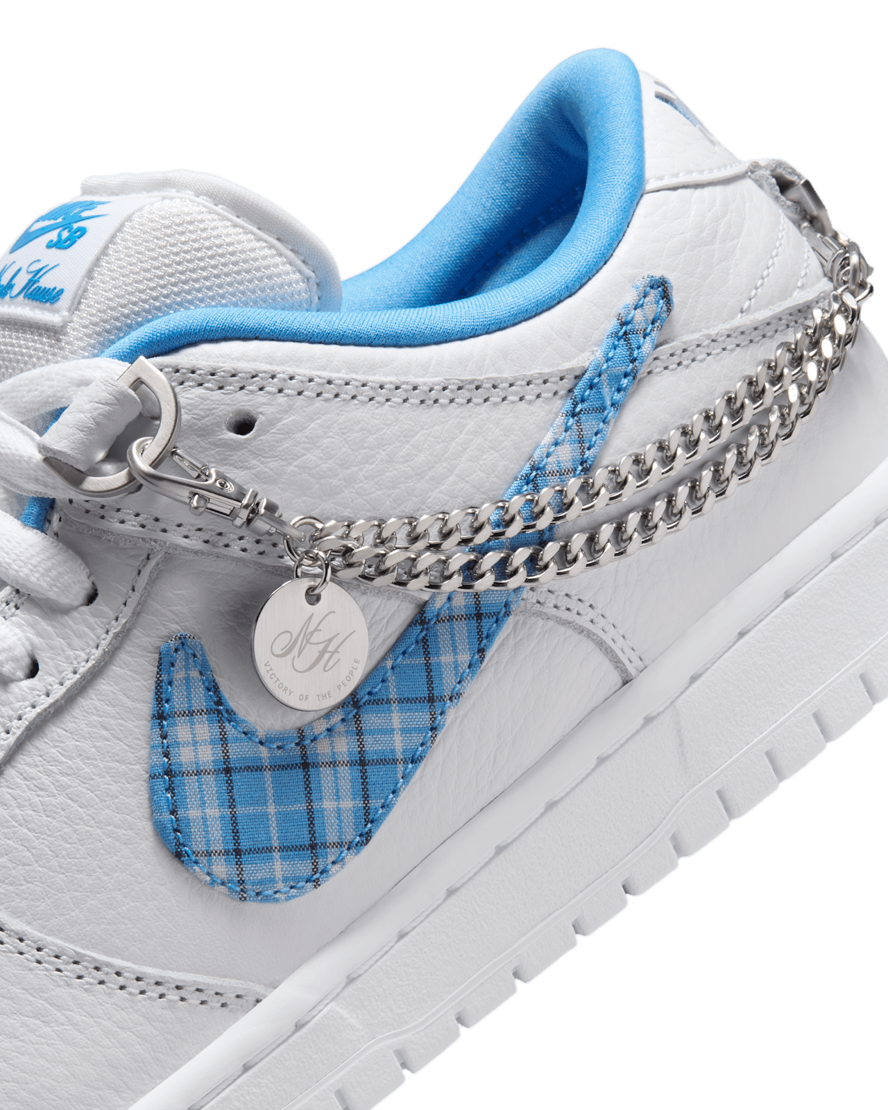 Nike SB Dunk Low Pro x Nicole Hause 'White and University Blue' (FZ8802-100) Release Date