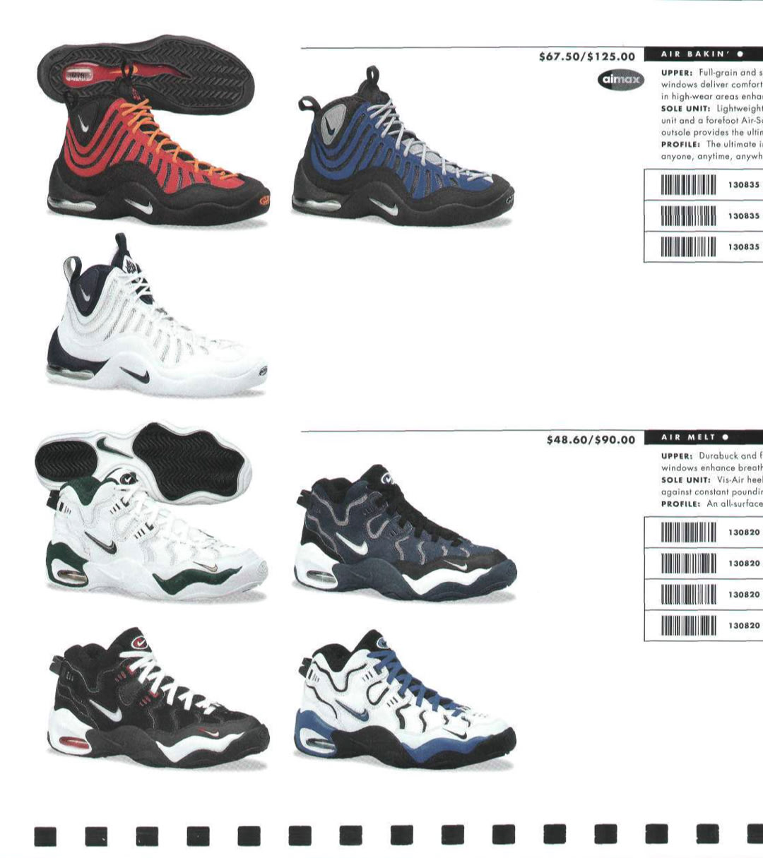 Classic Catalogs 1997 Nike Basketball Footwear Apparel. Nike SNKRS