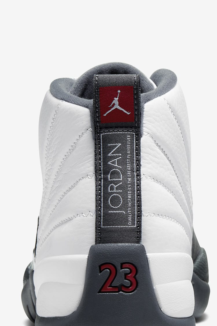 Air Jordan 12 'White/Dark Grey' Release Date