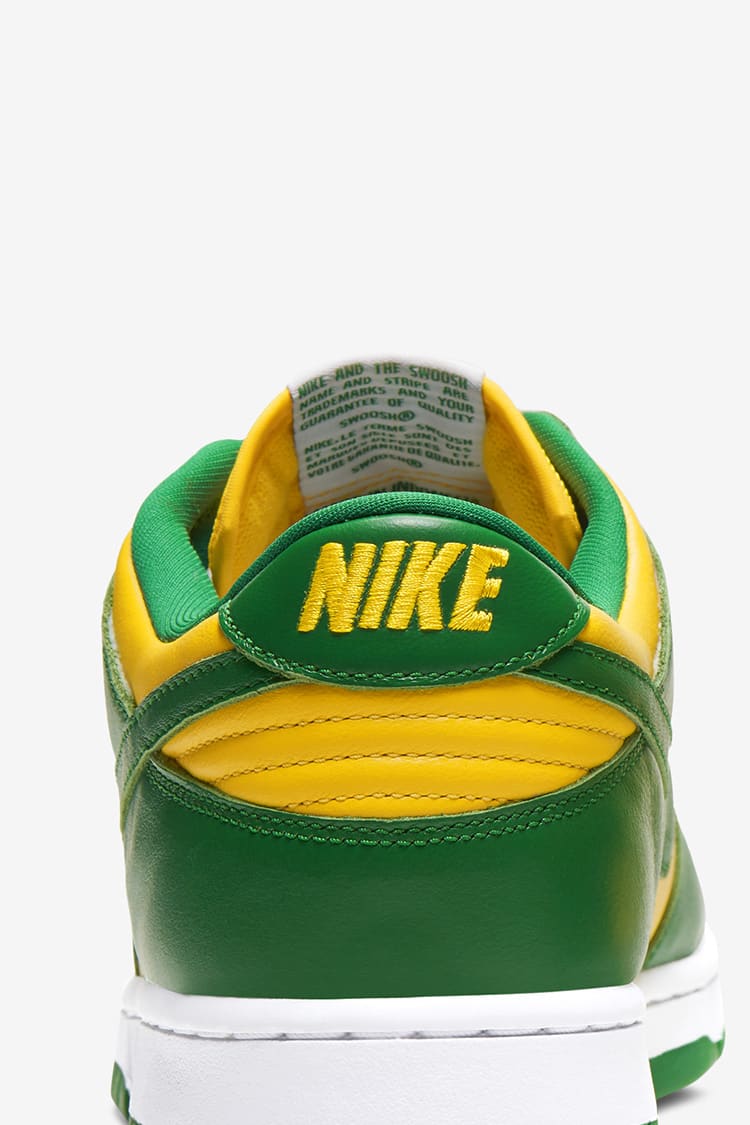 วันเปิดตัว Dunk Low "Pine Green and Varsity Maize" (CU1727-700)
