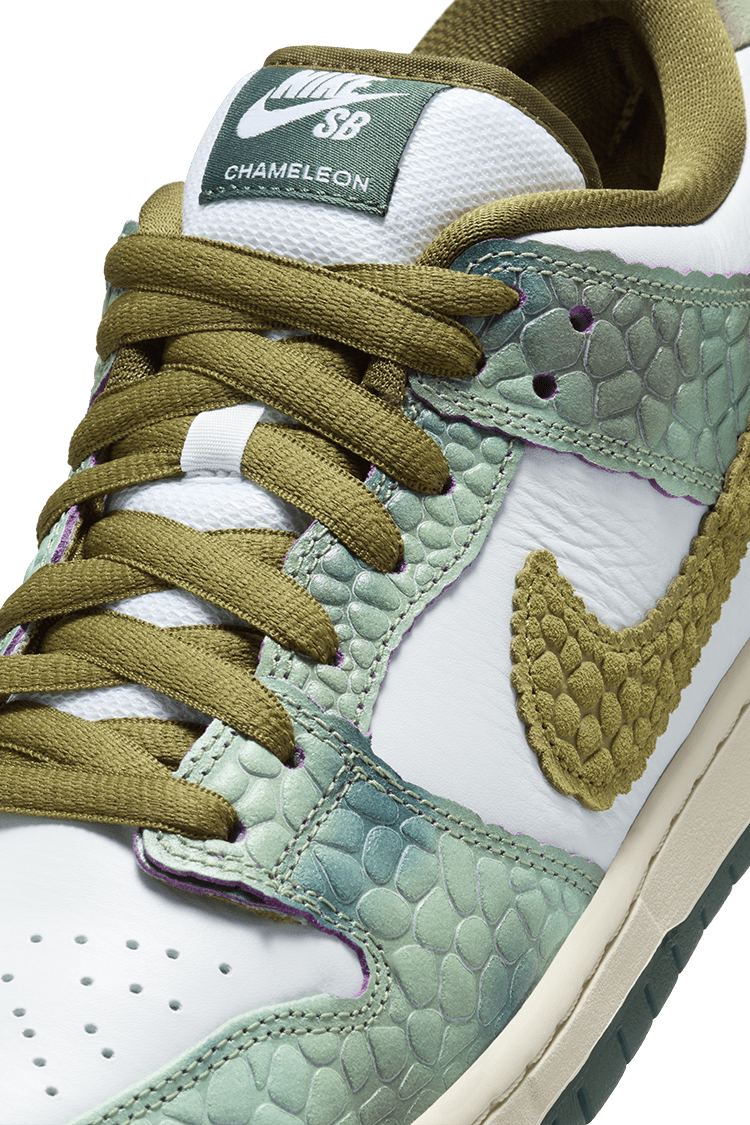 Data de llançament de les Nike SB Dunk Low Pro x Alexis Sablone "White and Pacific Moss" (HJ3386-300)