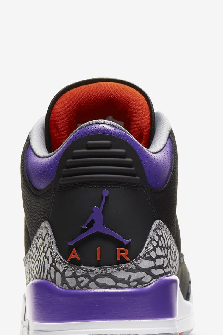 Air Jordan 3 "Court Purple" Lansman Tarihi