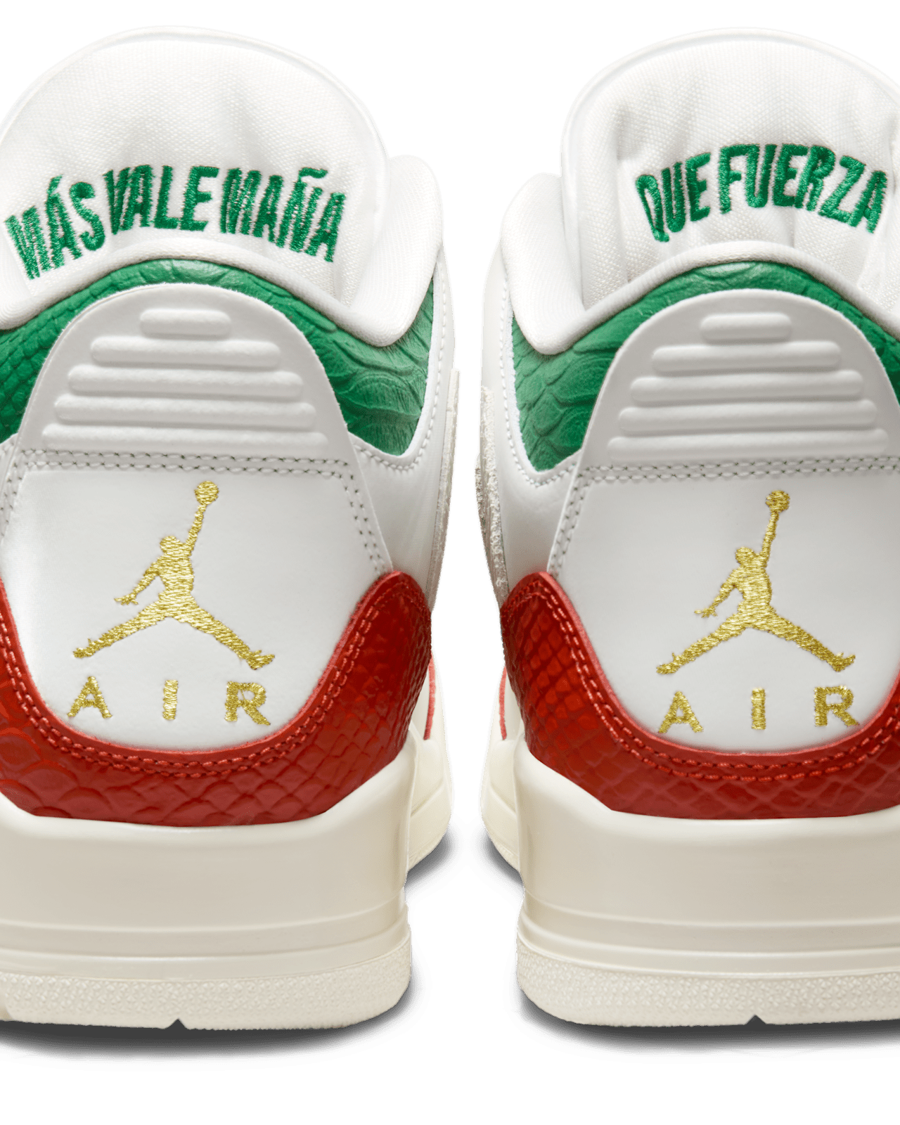 Fecha de lanzamiento Air Jordan 3 "El Vuelo" 'Summit White and Pine Green' (IO1752-100)