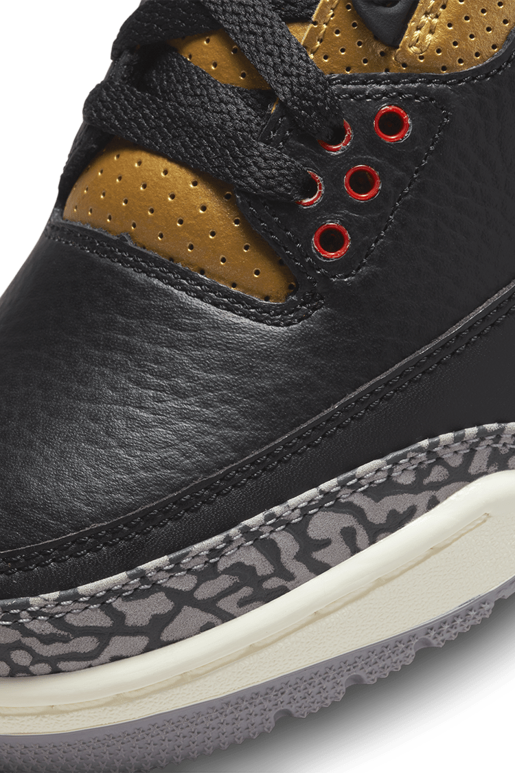 วันเปิดตัว Air Jordan 3 "Black Gold" ผู้หญิง (CK9246-067)