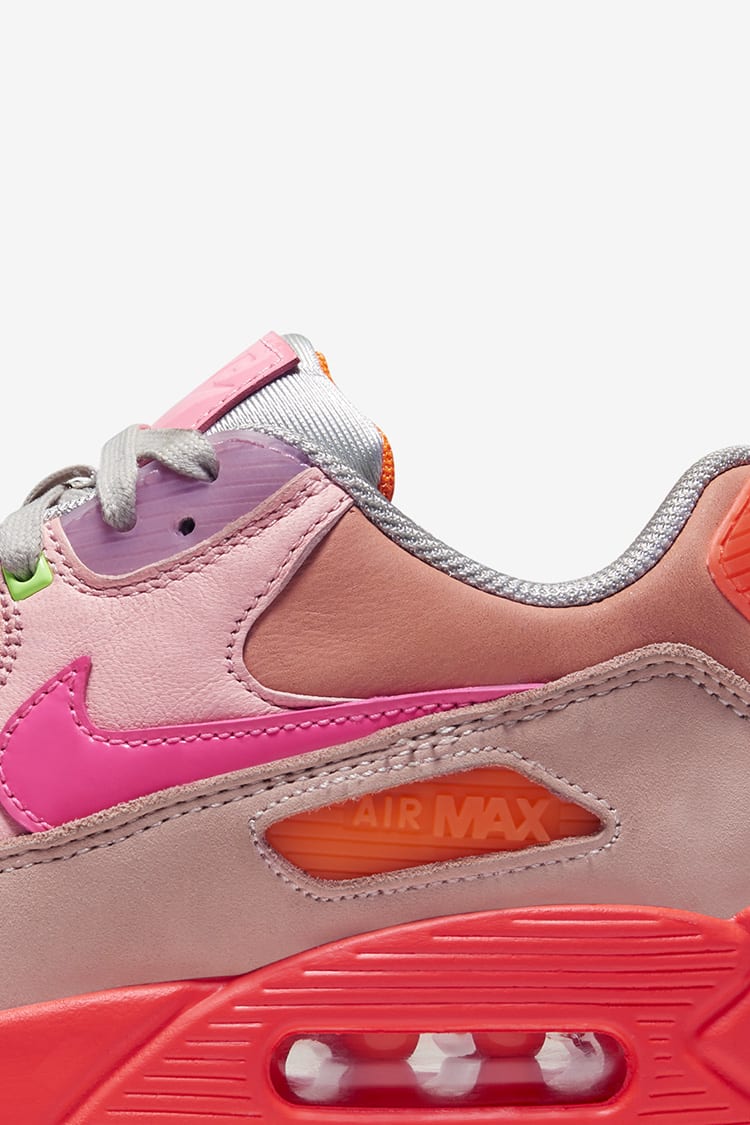 Air Max 90 'Platinum Crimson/Bright Purple' Release Date