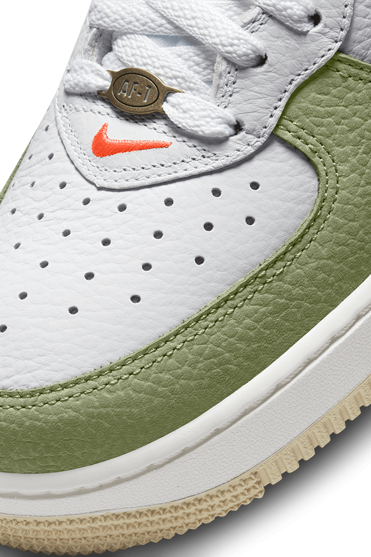 Air Force 1 Mid 'Olive Green and Total Orange' (DQ3505-100) Release Date