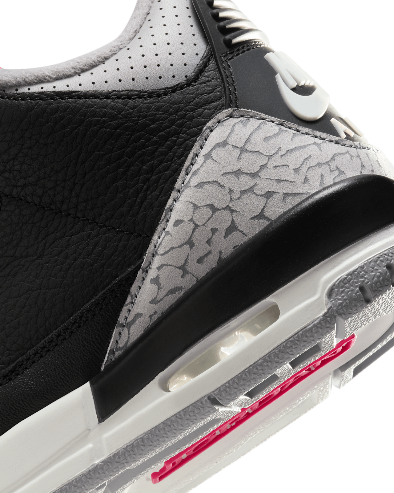 Big Kids' Air Jordan 3 'Black Cement' (DM0967-010)