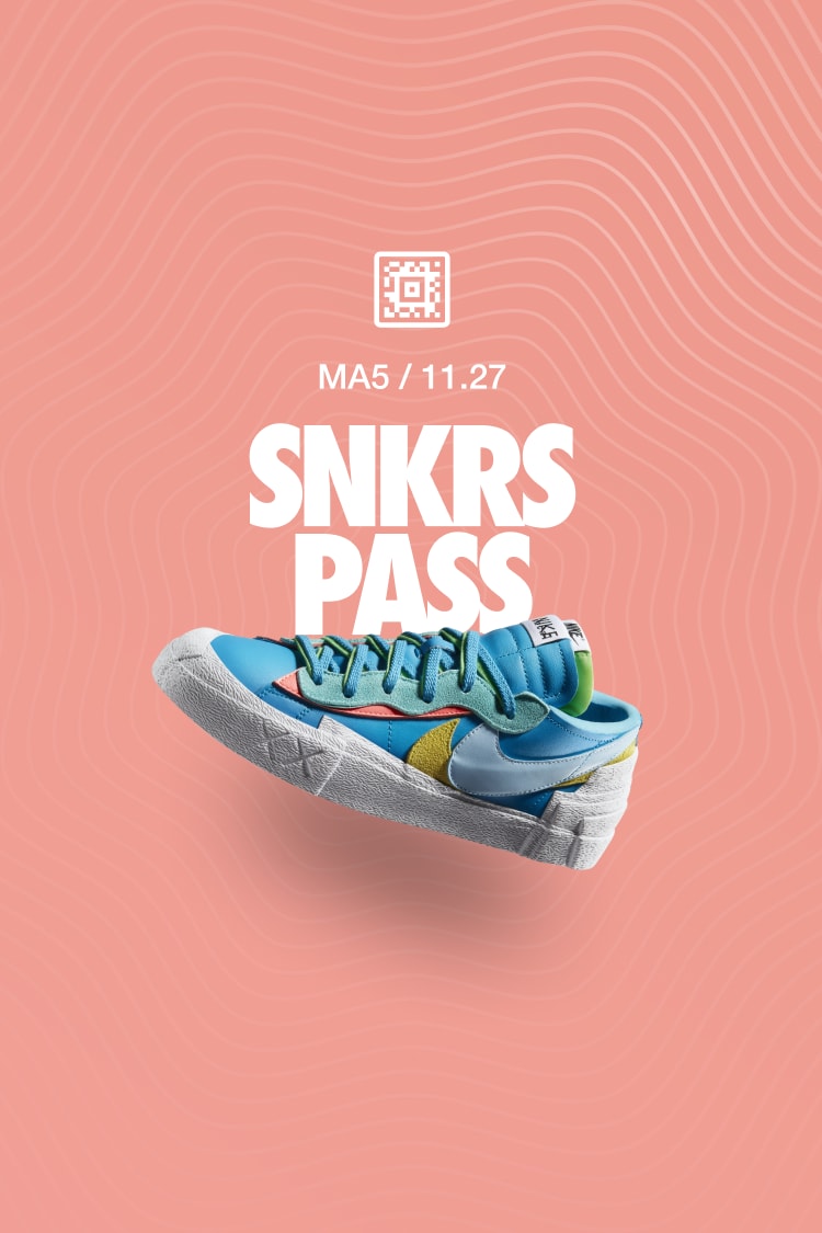 【NIKE公式】SNKRS PASS: DM7901-400 - NIKE BLAZER LOW / SACAI / KAWS