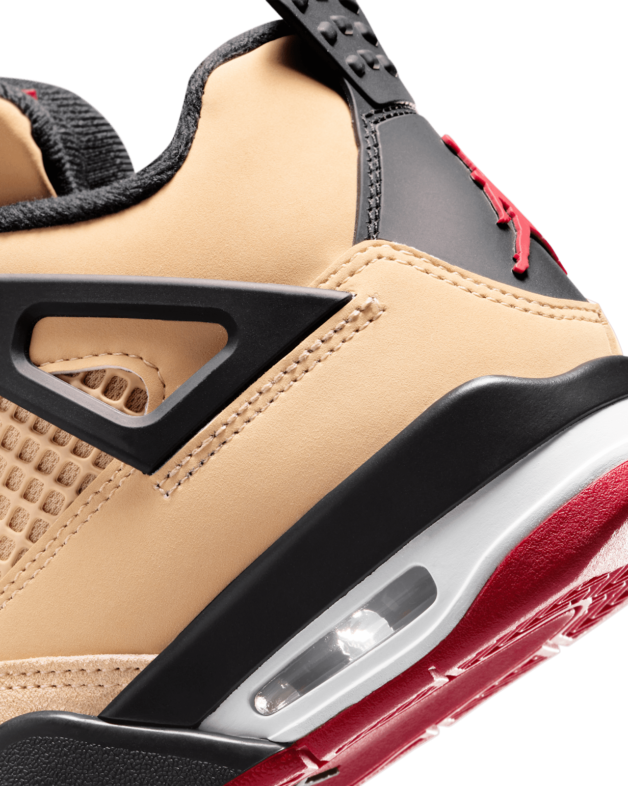 Fecha de lanzamiento del Air Jordan 4 "Sesame and Black" para niños grandes (IH2094-200)
