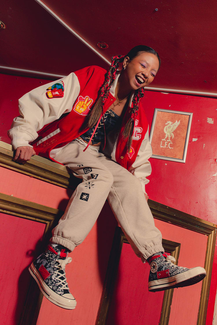 Converse x LiverpoolFC collectie