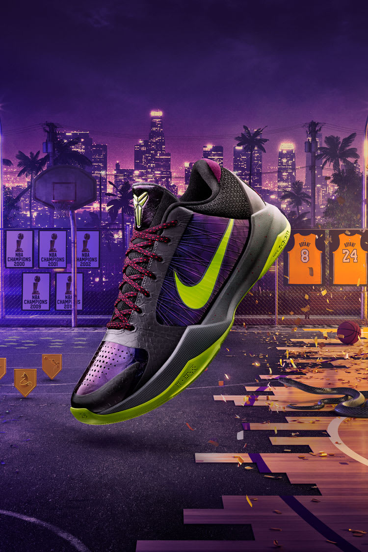 Kobe V Protro 'Chaos' GE Release Date. Nike SNKRS