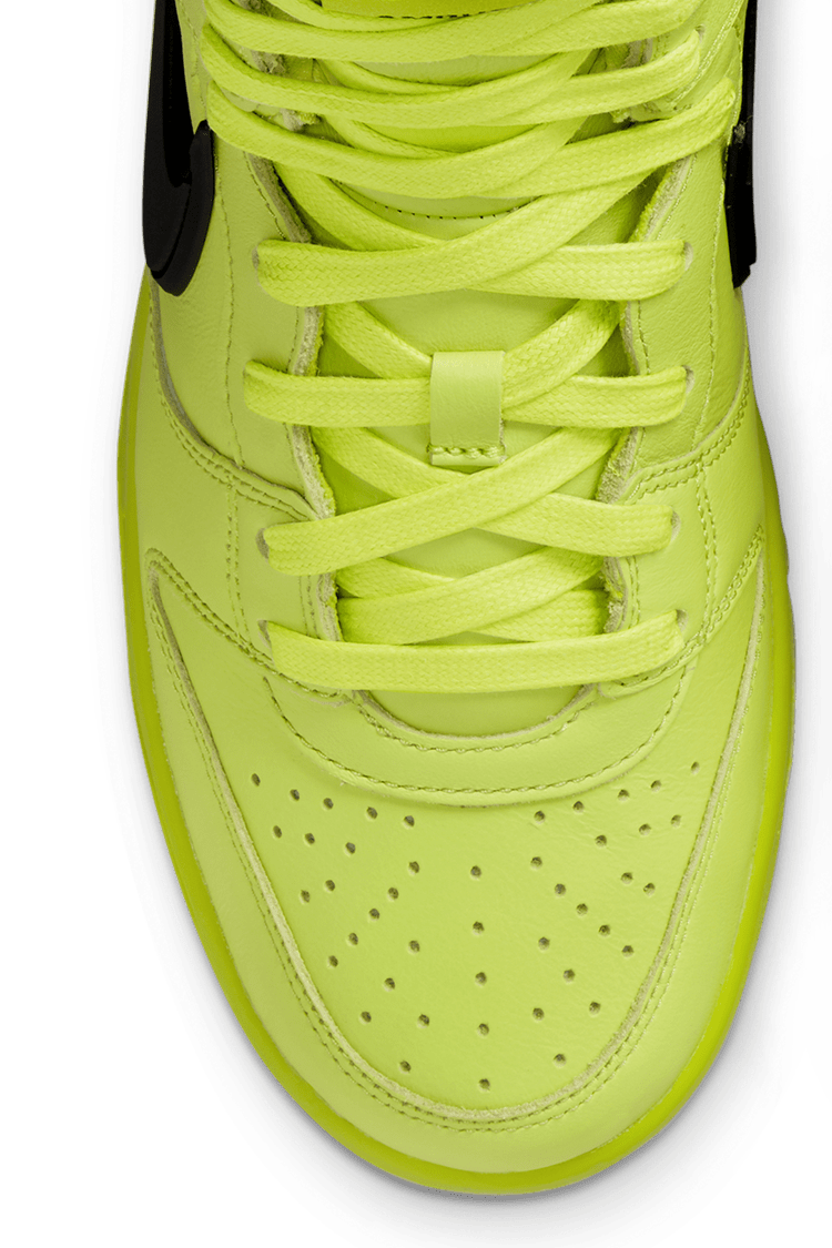 Dunk High x AMBUSH Flash Lime Release Date. Nike SNKRS