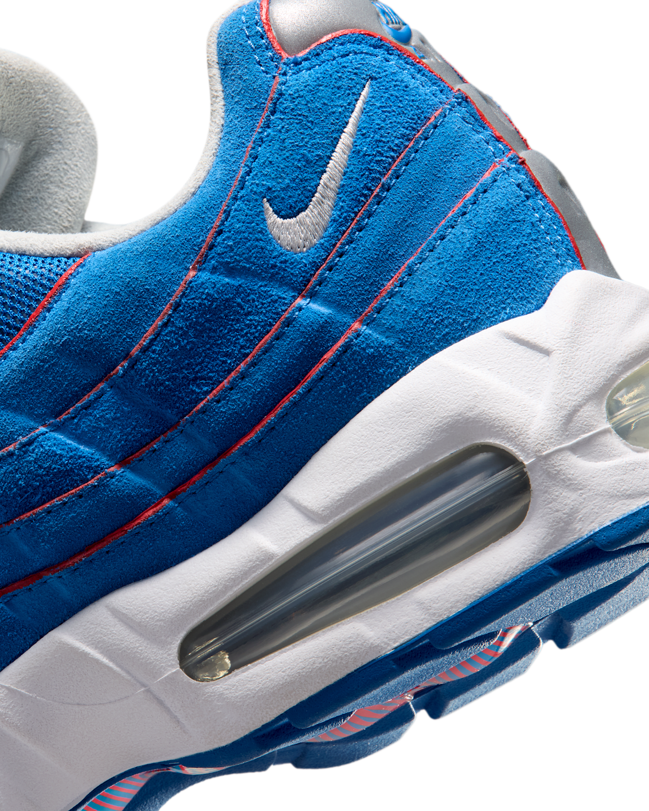 Data de llançament de les Air Max 95 Big Bubble "Blue Sapphire and Action Red" (IR1944-400)