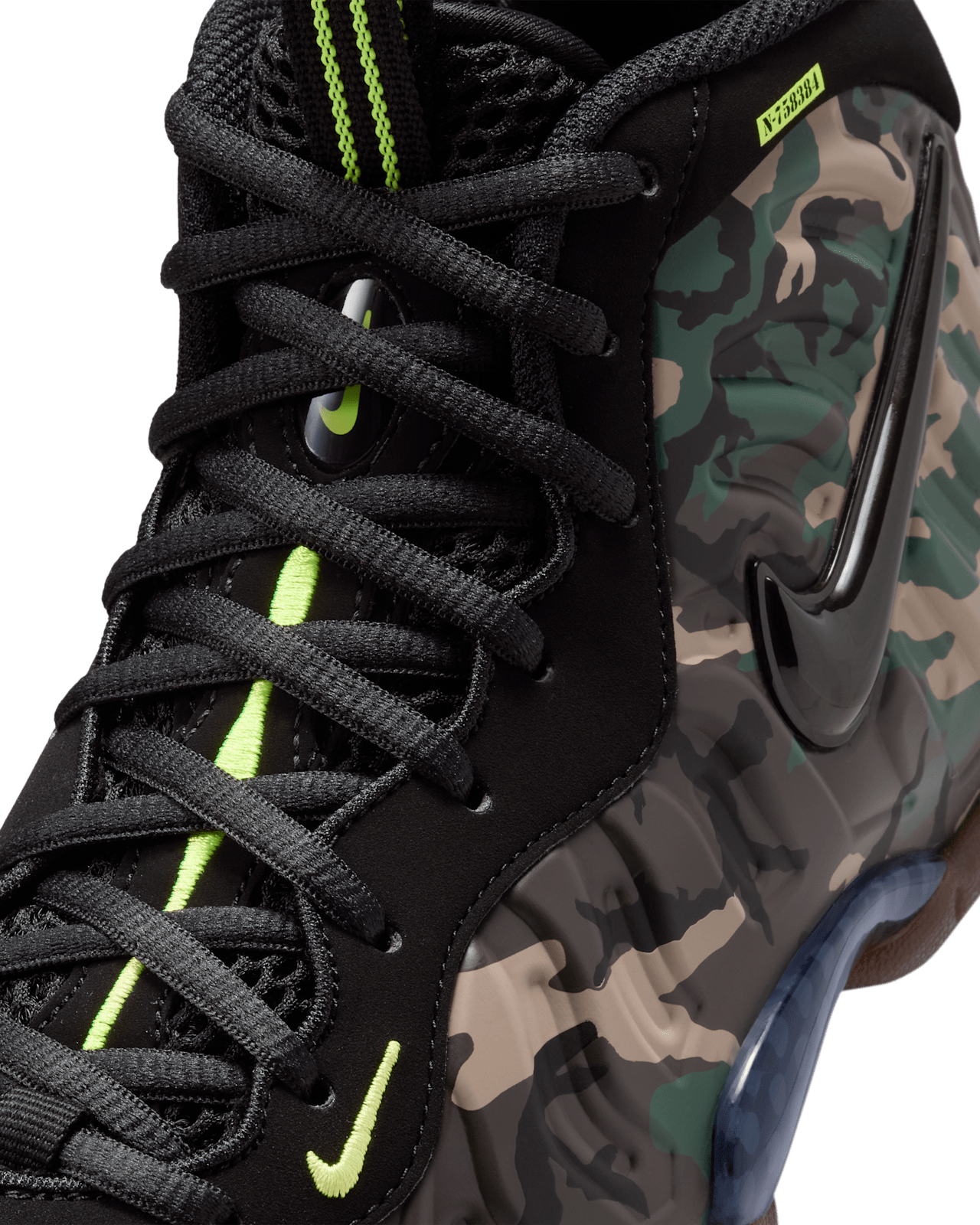 Fecha de lanzamiento de los Little Posite Pro "Camo" "Black and Multi-Color" para niños grandes (IV7555-001)