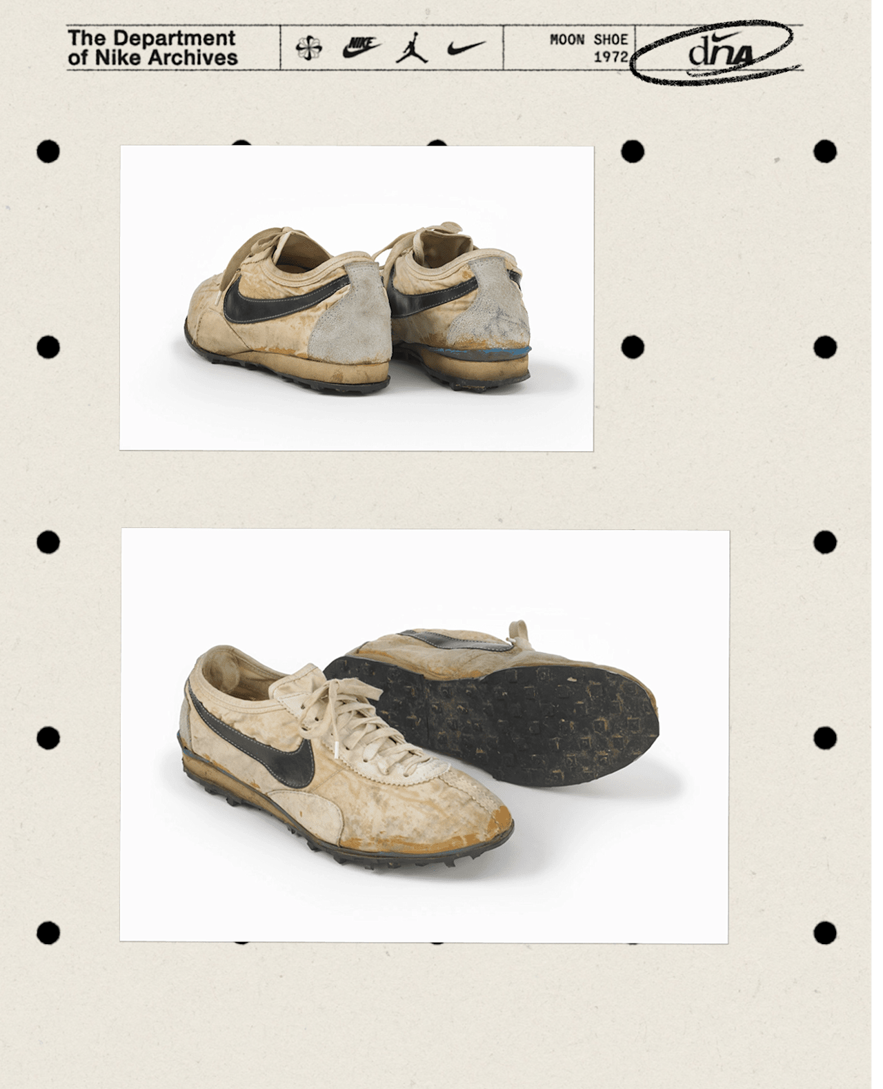 Artefakty DNA: Nike Moon Shoe