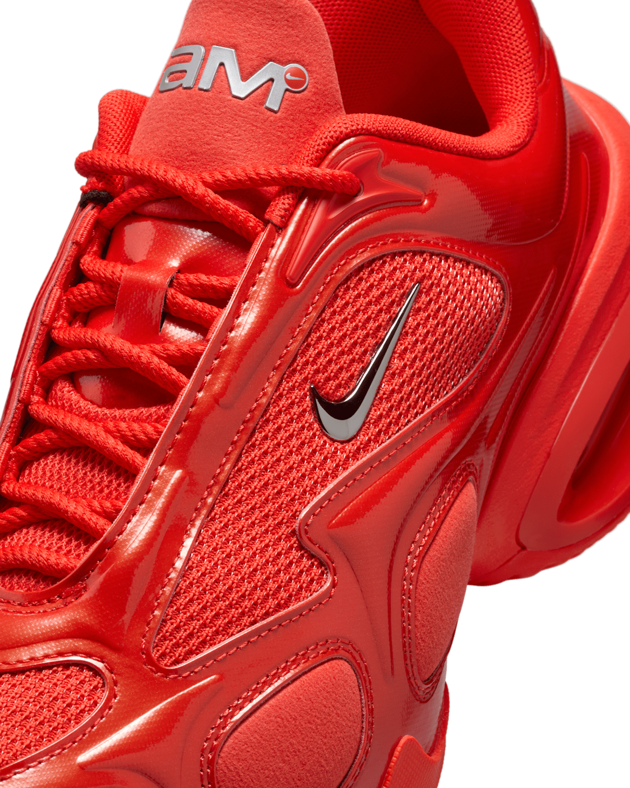 【NIKE公式】レディース エア マックス ミューズ 'Habanero Red and Metallic Silver' (FV1920-601 / WMNS NIKE AM MUSE)