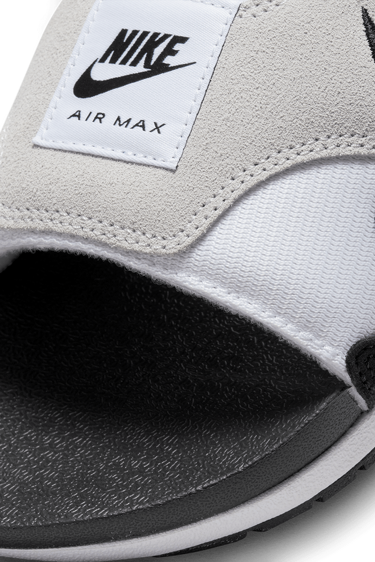 Air Max 1 Slides 'White and Black' (DH0295-102) Release Date