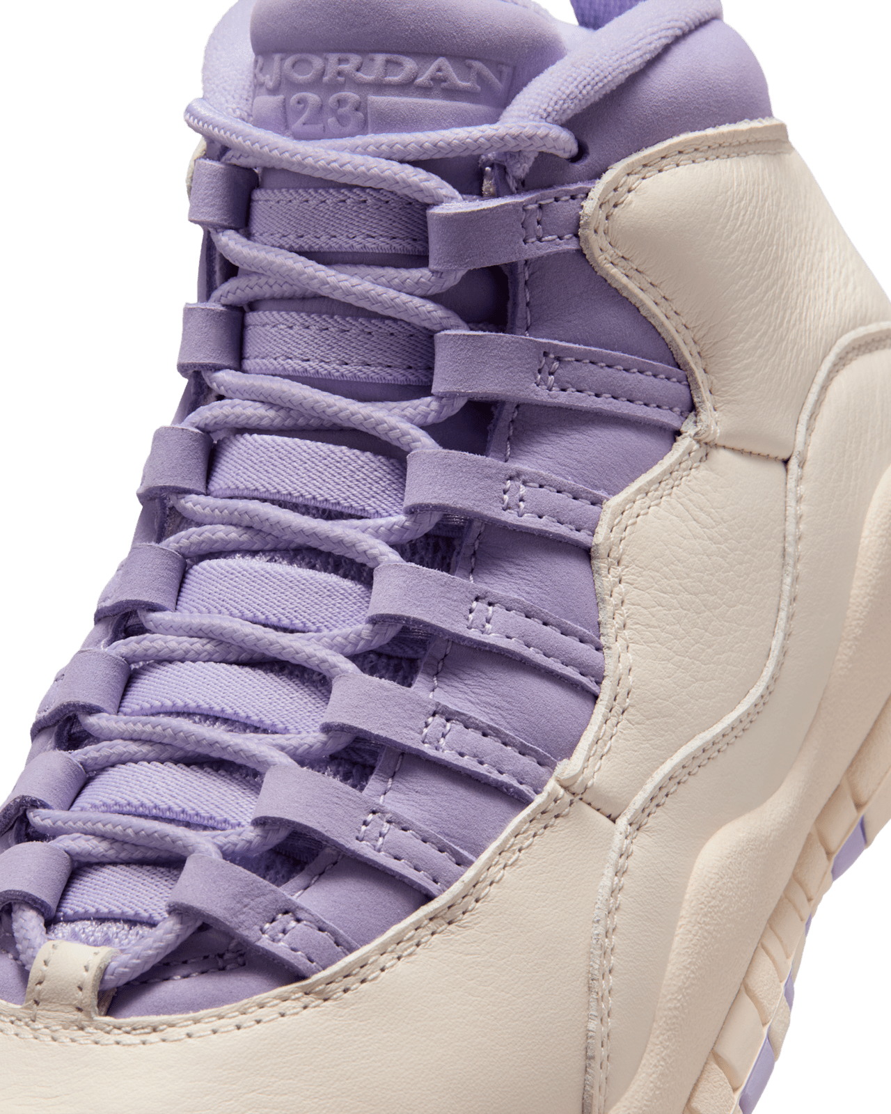 Fecha de lanzamiento de los Air Jordan 10 "Hydrangeas" "Chalk and Hydrangeas" (IQ0388-101)