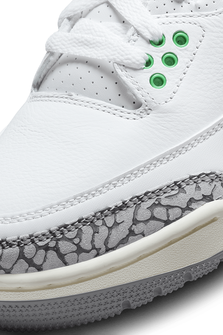 Air Jordan 3 "Lucky Green" für Damen (CK9246-136) – Erscheinungsdatum