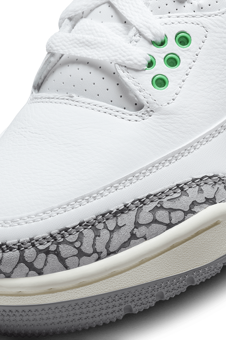 Fecha de lanzamiento del Air Jordan 3 "Lucky Green" para mujer (CK9246-136)