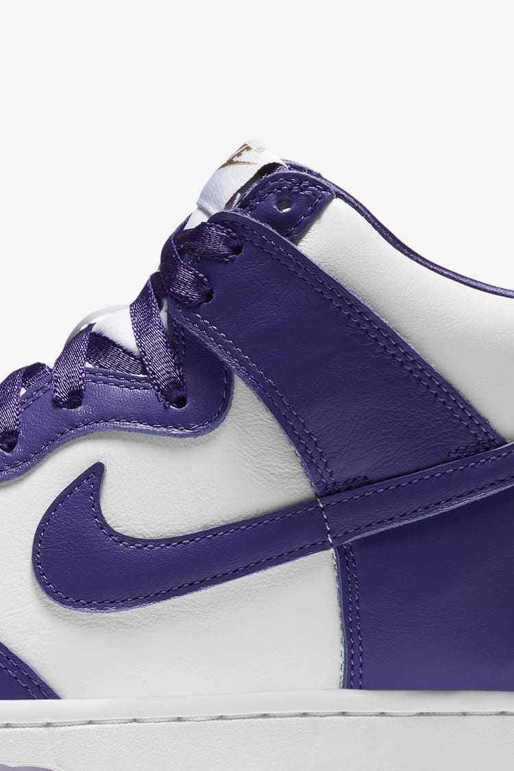 女款 Dunk 高筒鞋 'Varsity Purple' 發售日期