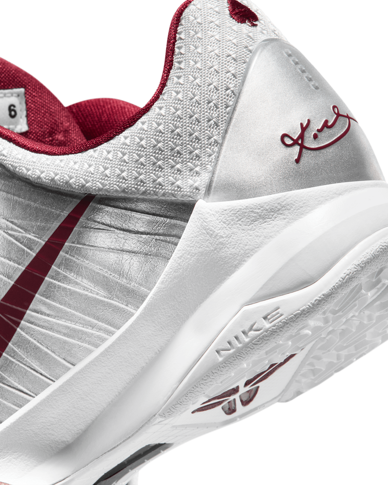 Ημερομηνία κυκλοφορίας του Kobe 5 Protro "Metallic Silver and Team Red" για μεγάλα παιδιά (IM0557-001)