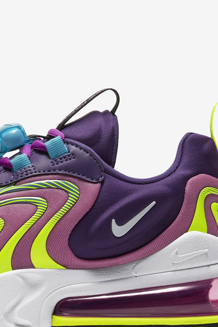 Women's Air Max 270 React ENG 'Eggplant/White' Release Date