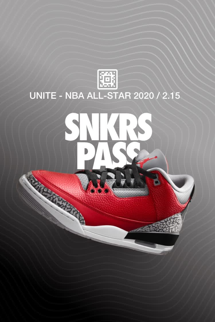 【NIKE公式】SNKRS PASS エア ジョーダン 3 UNITE (555088-061)