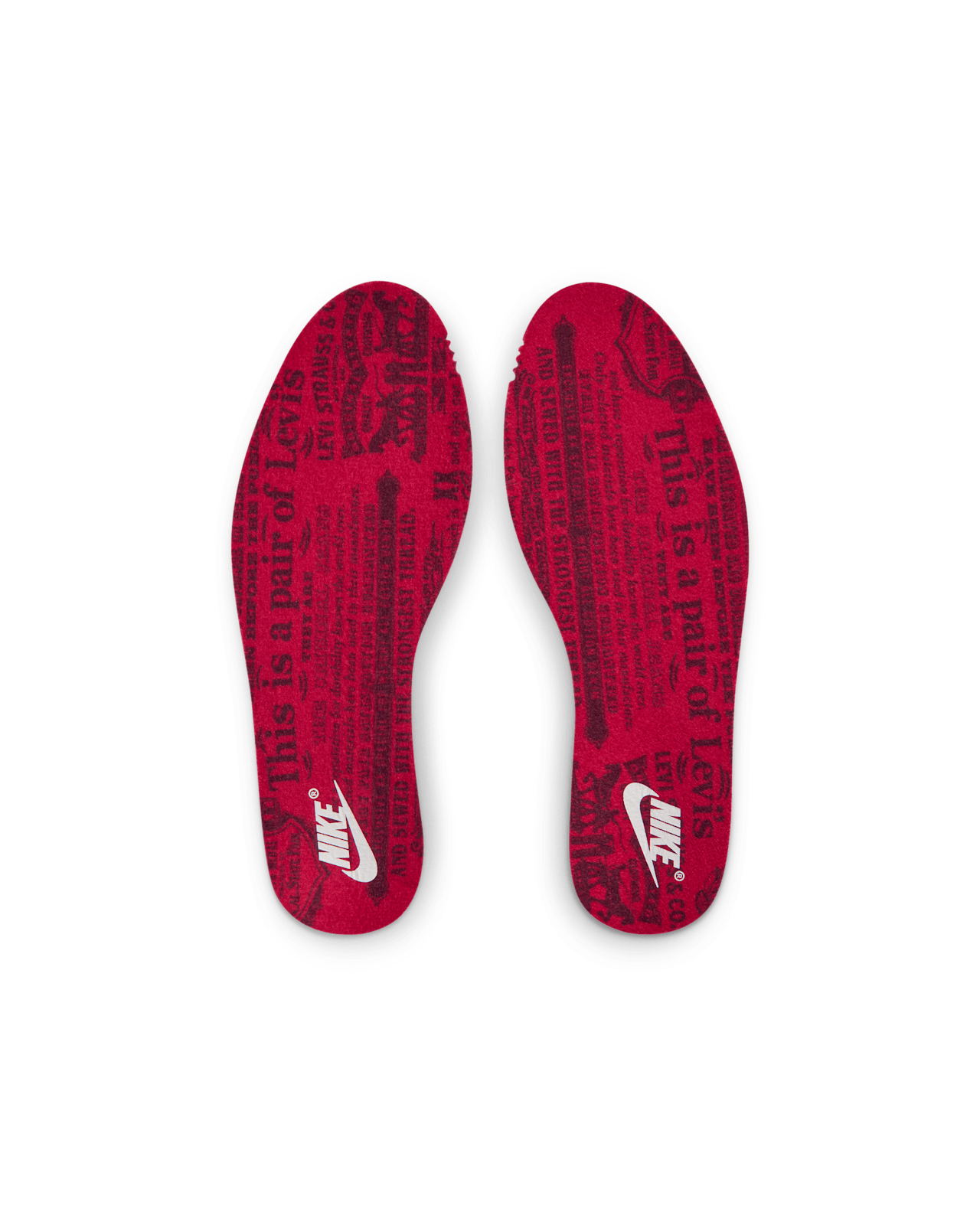 Little Kids’ Jordan 3 x Levi's® 'Indigo and Gym Red' (IQ8058-400)