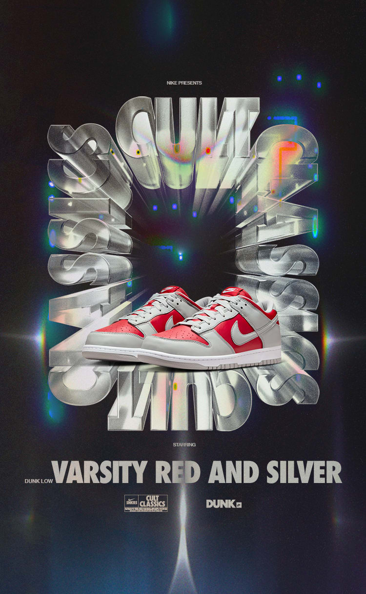 วันเปิดตัว Dunk Low "Varsity Red and Silver" (FQ6965-600)