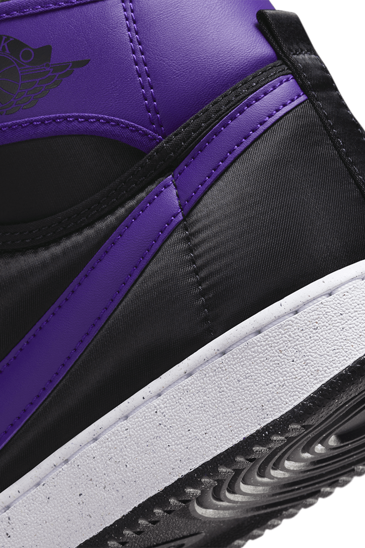 Air jordan 1 retro black and purple on sale