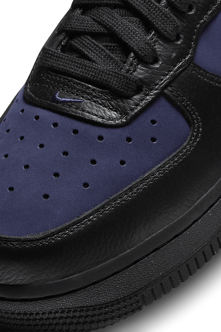 Nike Women s Air Force 1 07 Black and Purple Ink DZ2708 500 release date. Nike SNKRS