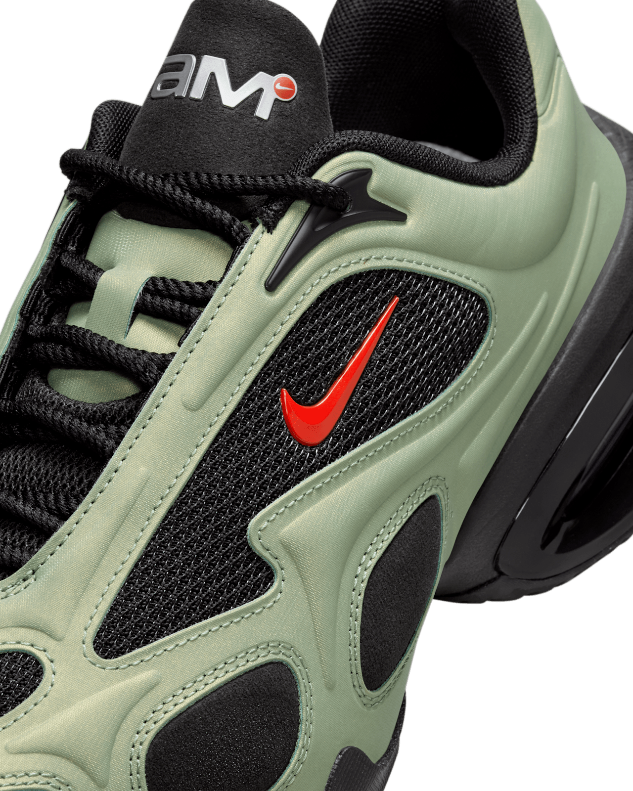 Women's Air Max Muse 'Black and Oil Green' (FV1920-002) release date