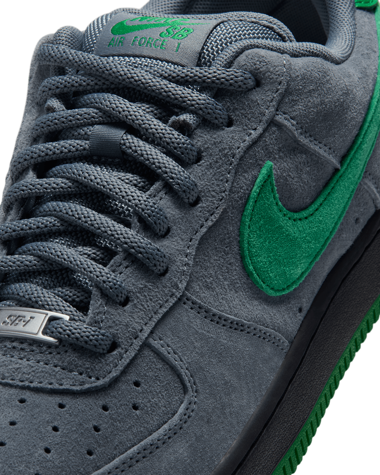 Date de sortie de la Nike SB Air Force 1 Low SE "Cool Grey and Court Green" (IV5289-003)