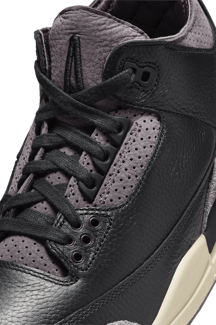 Women's Air Jordan 3 x A Ma Maniére 'Black and Flat Pewter Women's Air Jordan 3 x A Ma Maniére 'Black and Flat Pewter