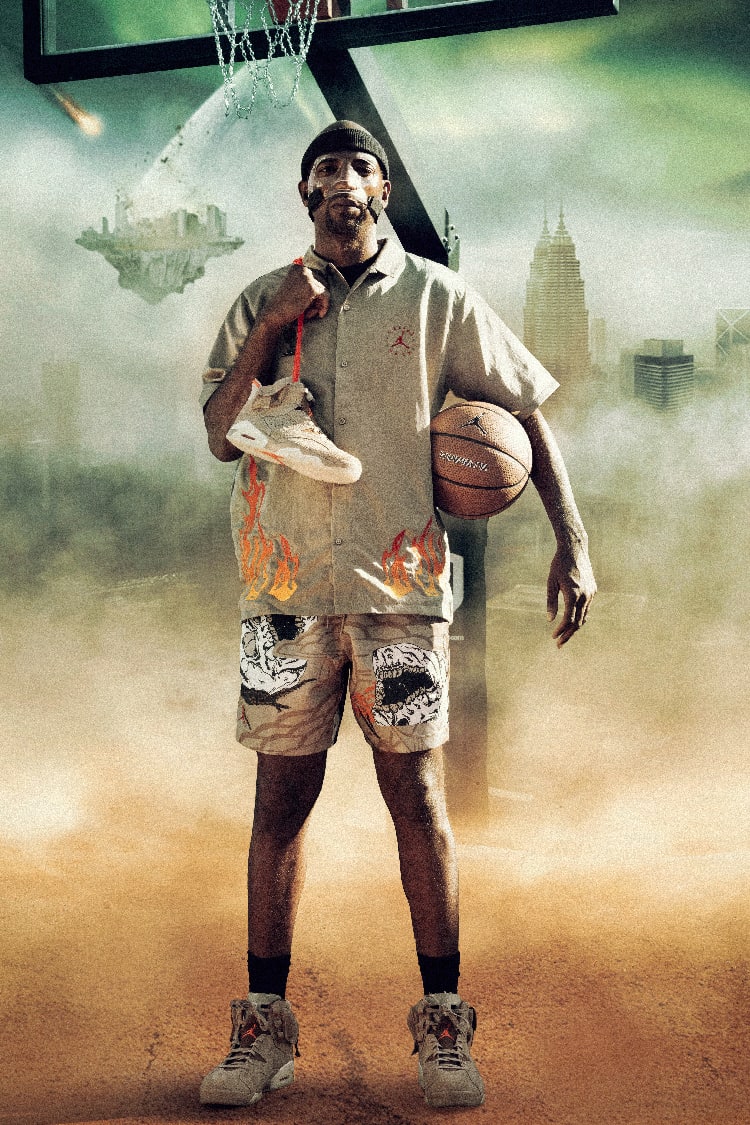 Jordan x travis scott shorts hotsell