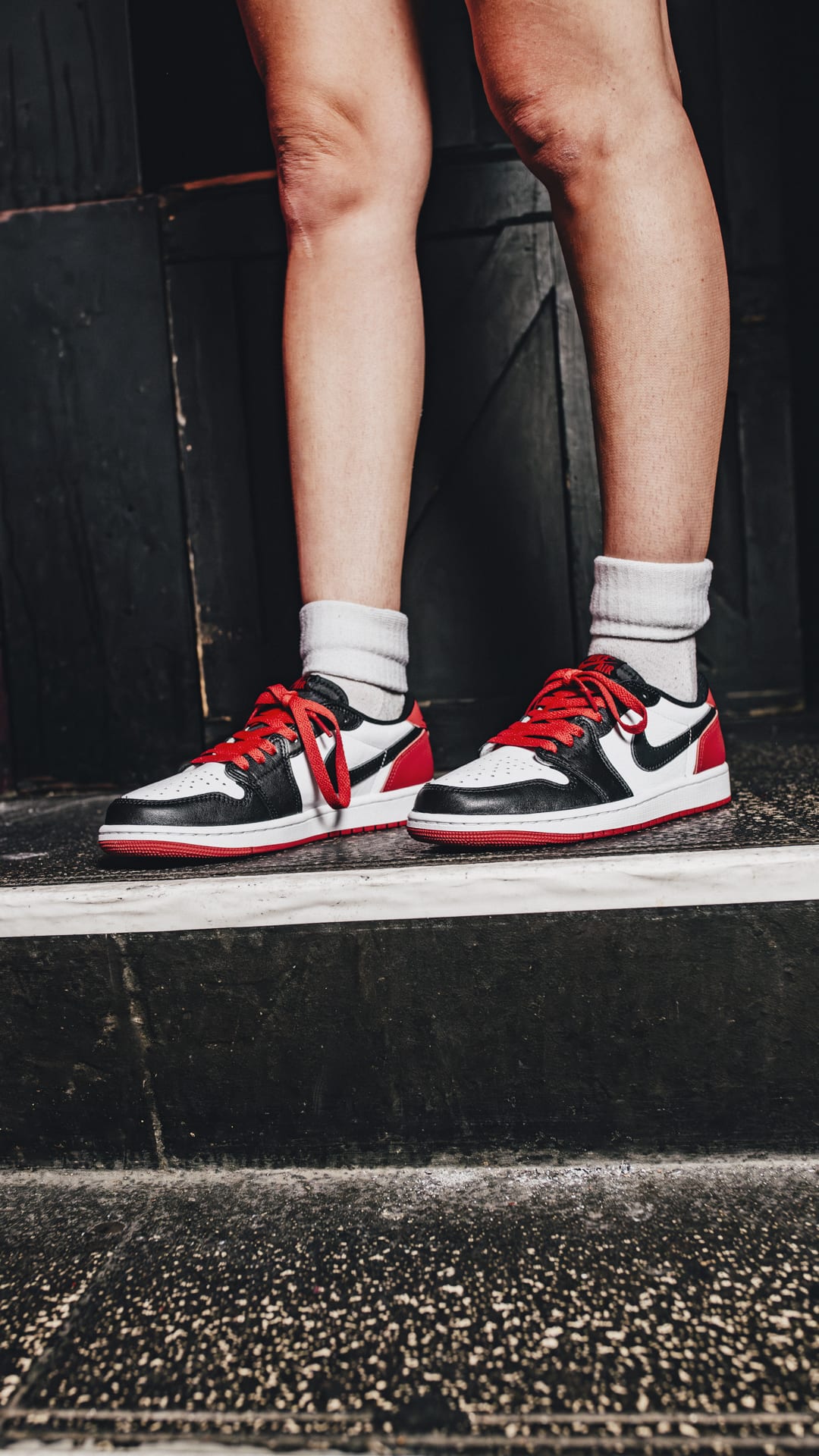 【NIKE公式】AIR JORDAN 1 RETRO LOW OG 'Black Toe' TCR -Communities- @代官山UNIT