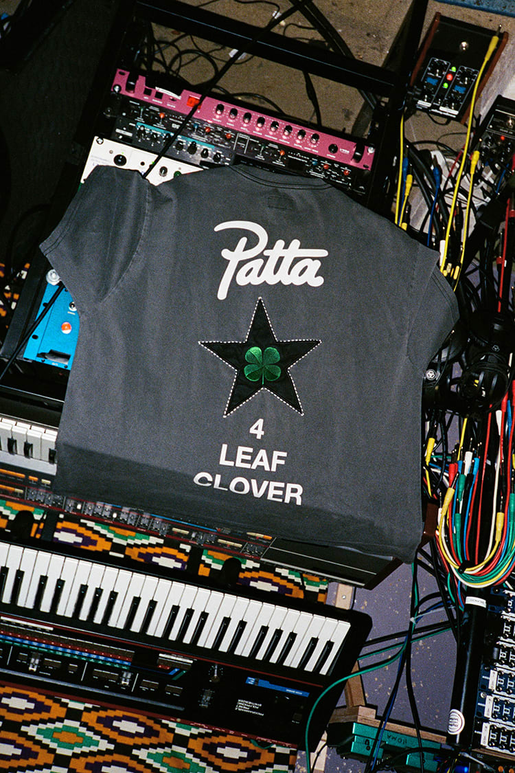 Capsule collection Four-Leaf Clover Converse x Patta