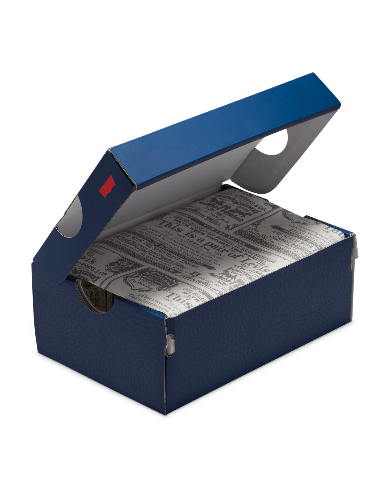 Toddler Jordan 3 x Levi's® 'Indigo and Gym Red' (IQ8059-400)