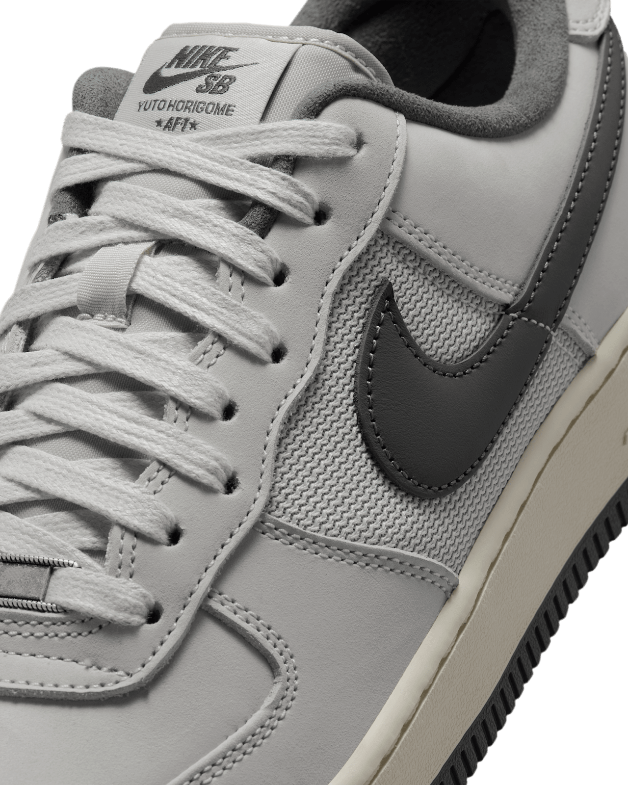 วันเปิดตัว Nike SB Air Force 1 x Yuto "Light Bone and Iron Grey" (IO8439-100)