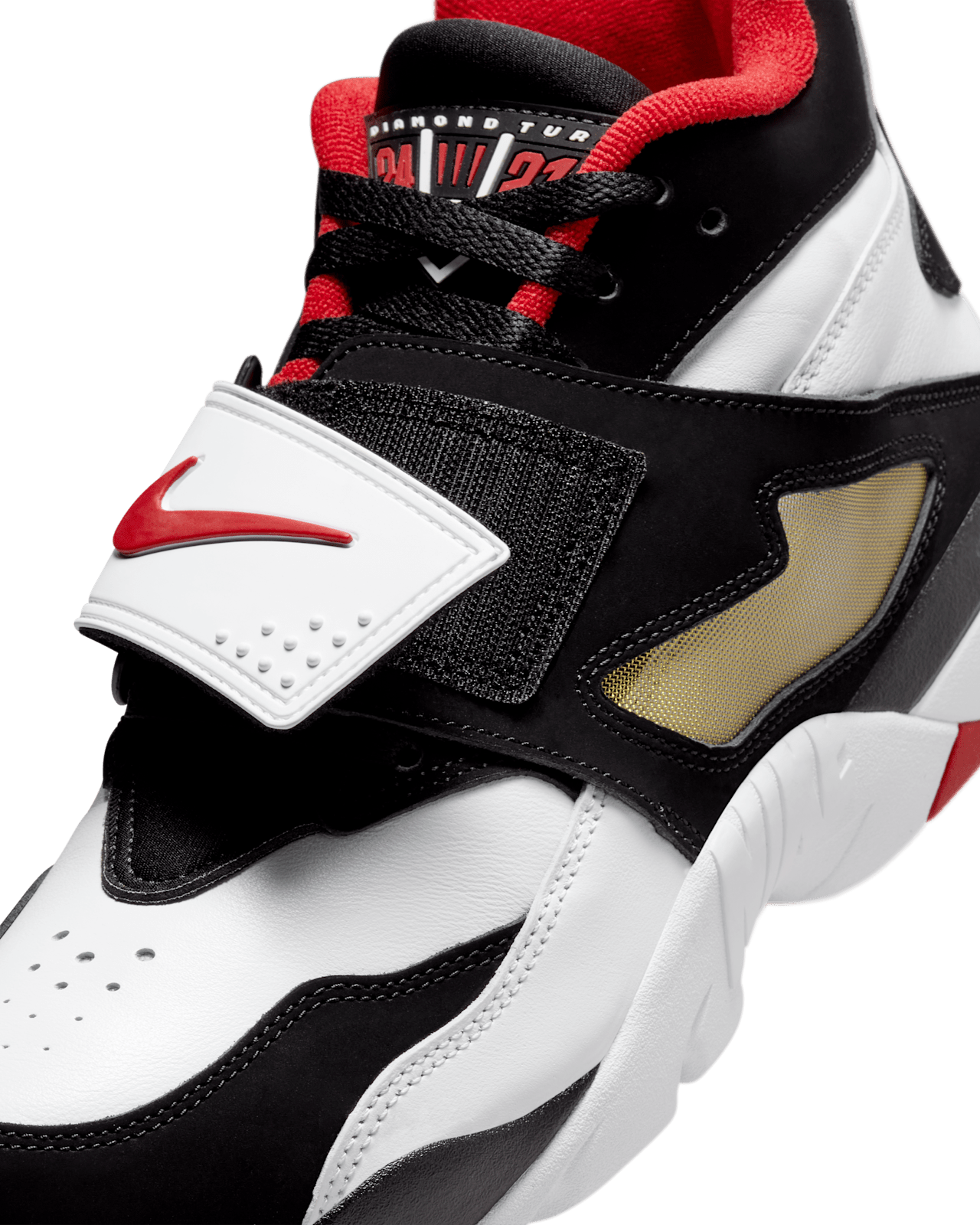 Air Diamond Turf 'Fire Red and Metallic Gold' (FZ8224-100)