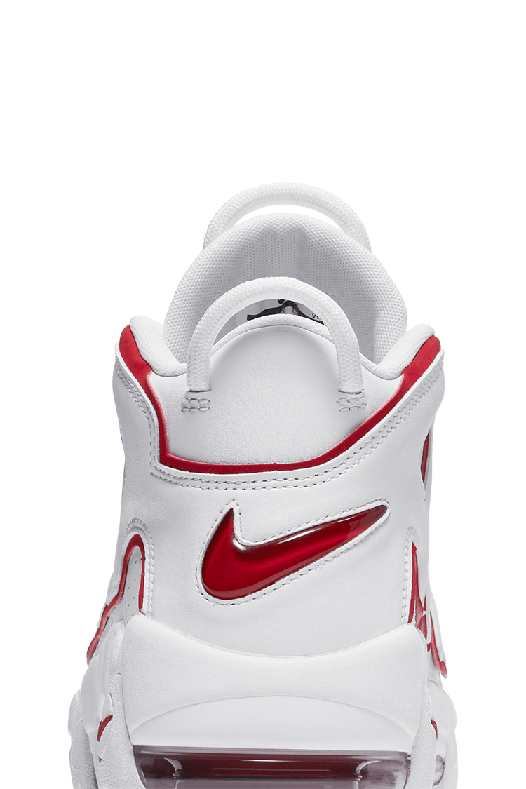 Air More Uptempo White and Varsity Red Release Date. Nike SNKRS