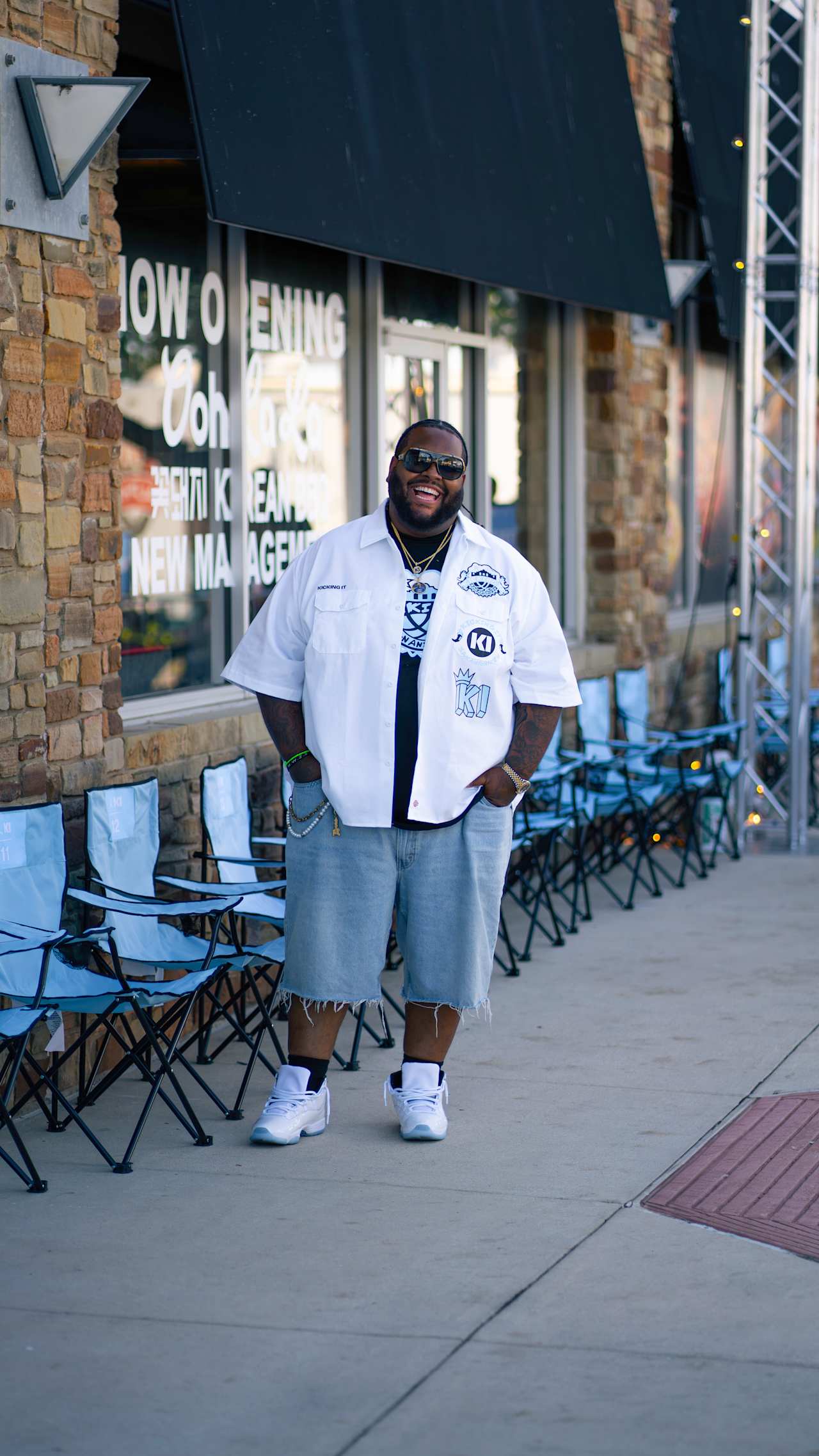 Street SNKRS: fiesta de lanzamiento de los AJ11 "Legend Blue" 