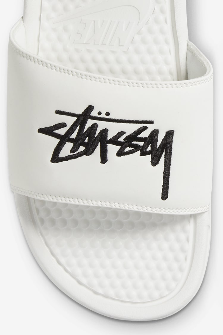 Benassi x Stussy Sail Release Date. Nike SNKRS