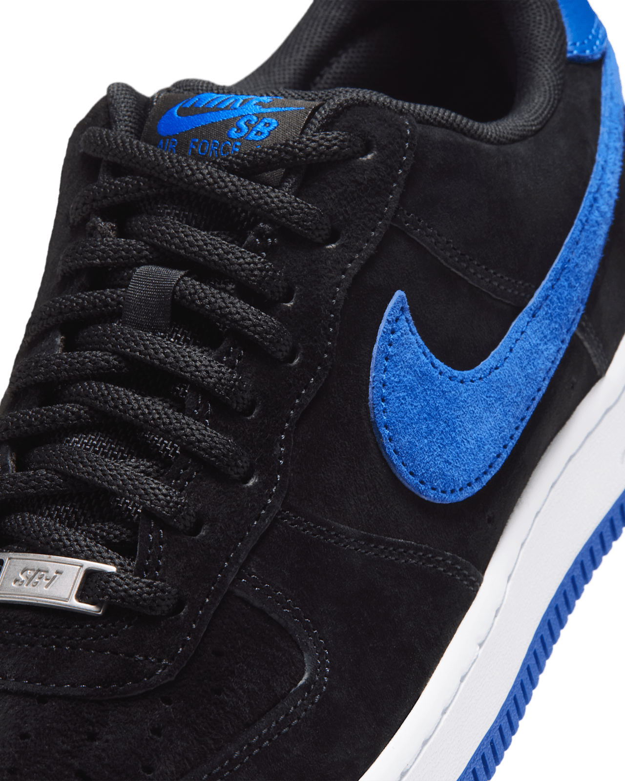 Nike SB Air Force 1 Low 'Black and Game Royal' (IV5289-001) Release Date