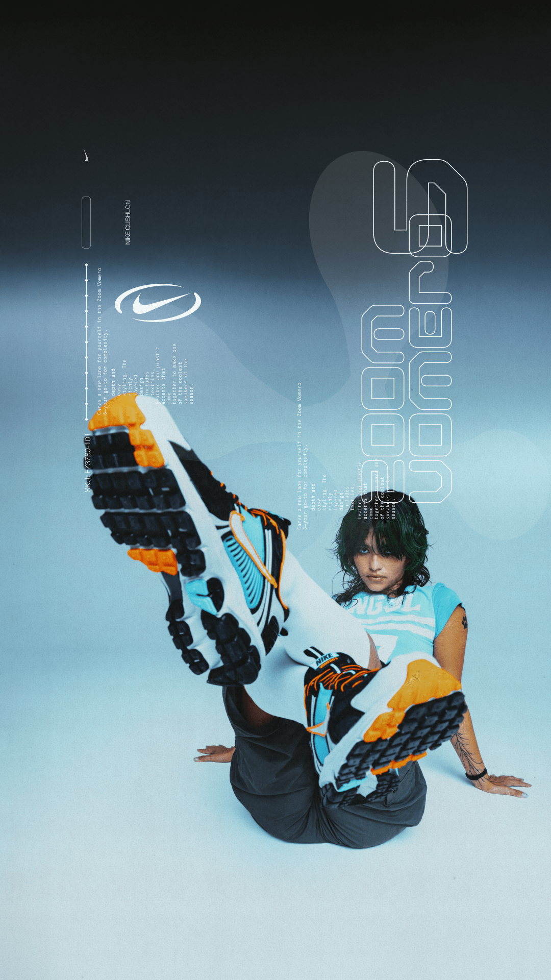 Classic Catalogs: Zoom Vomero 'Black & Blue Glaze'