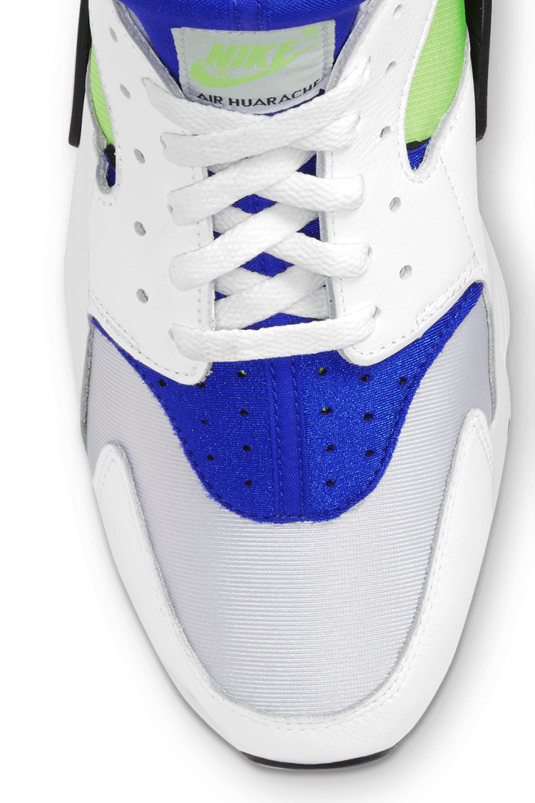 Nike huarache green blue best sale