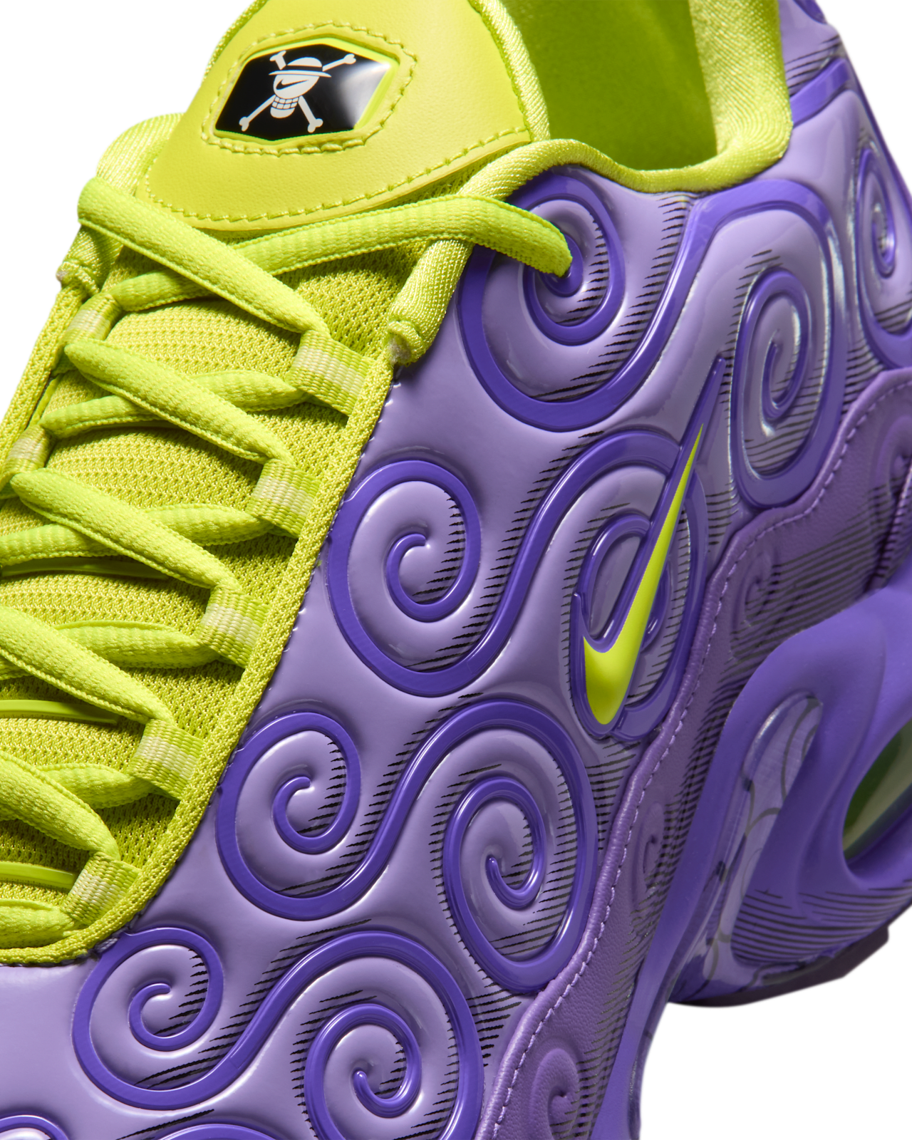 Air Max Plus x One Piece "Gomu Gomu" 'Purple Venom and Atomic Green' (IR0968-500) 發售日期