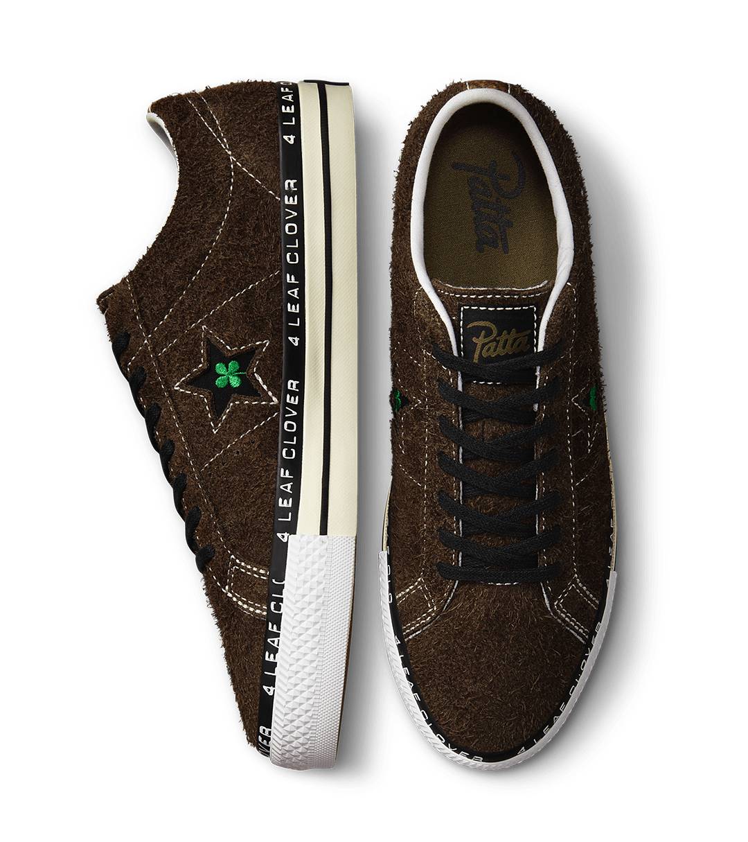 Capsule collection Four-Leaf Clover Converse x Patta