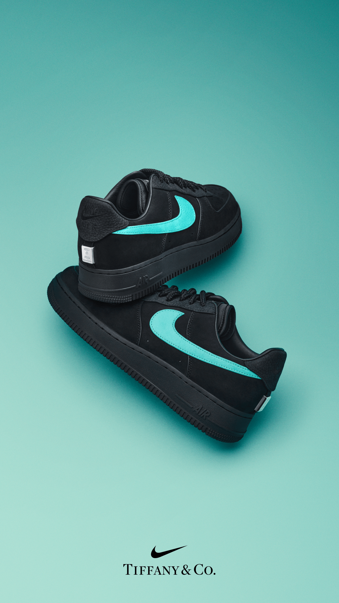 SNKRS Special Air Force 1 x Tiffany Co. Nike SNKRS